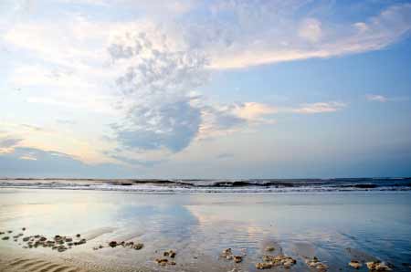 Nordsee - Deutschland - Meer und Strand bei Ebbe